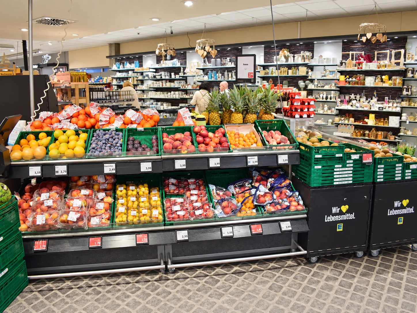 Obst-Abteilung