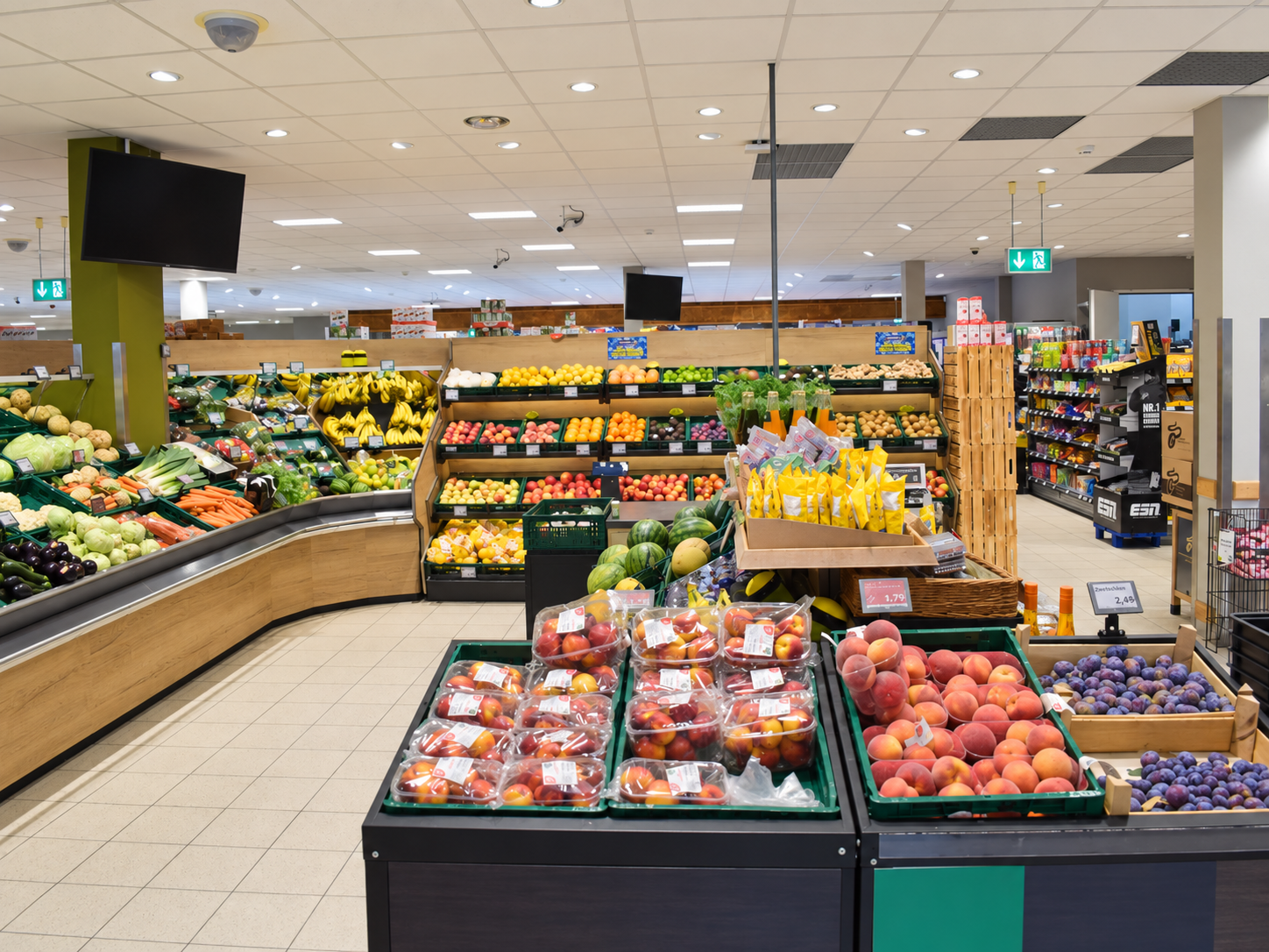 Obst-Abteilung