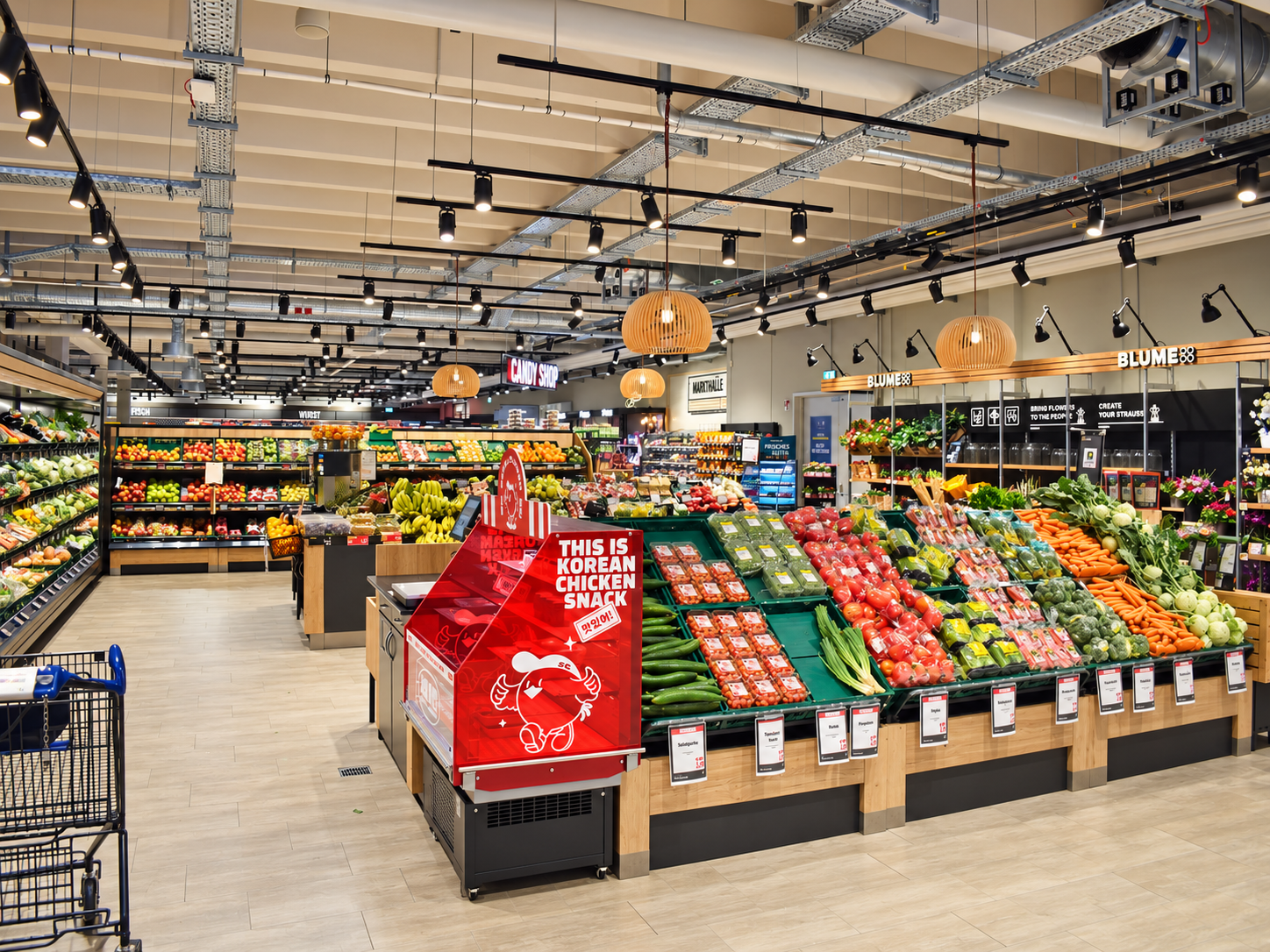 Obst & Gemüse Abteilung
