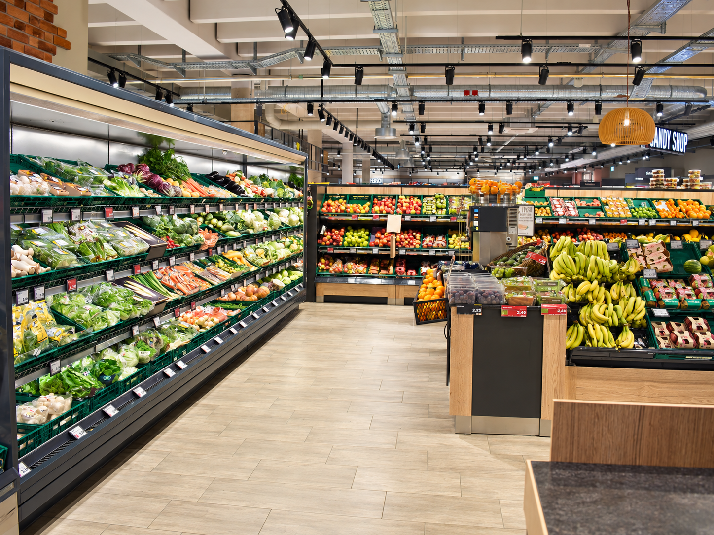 Obst & Gemüse Abteilung