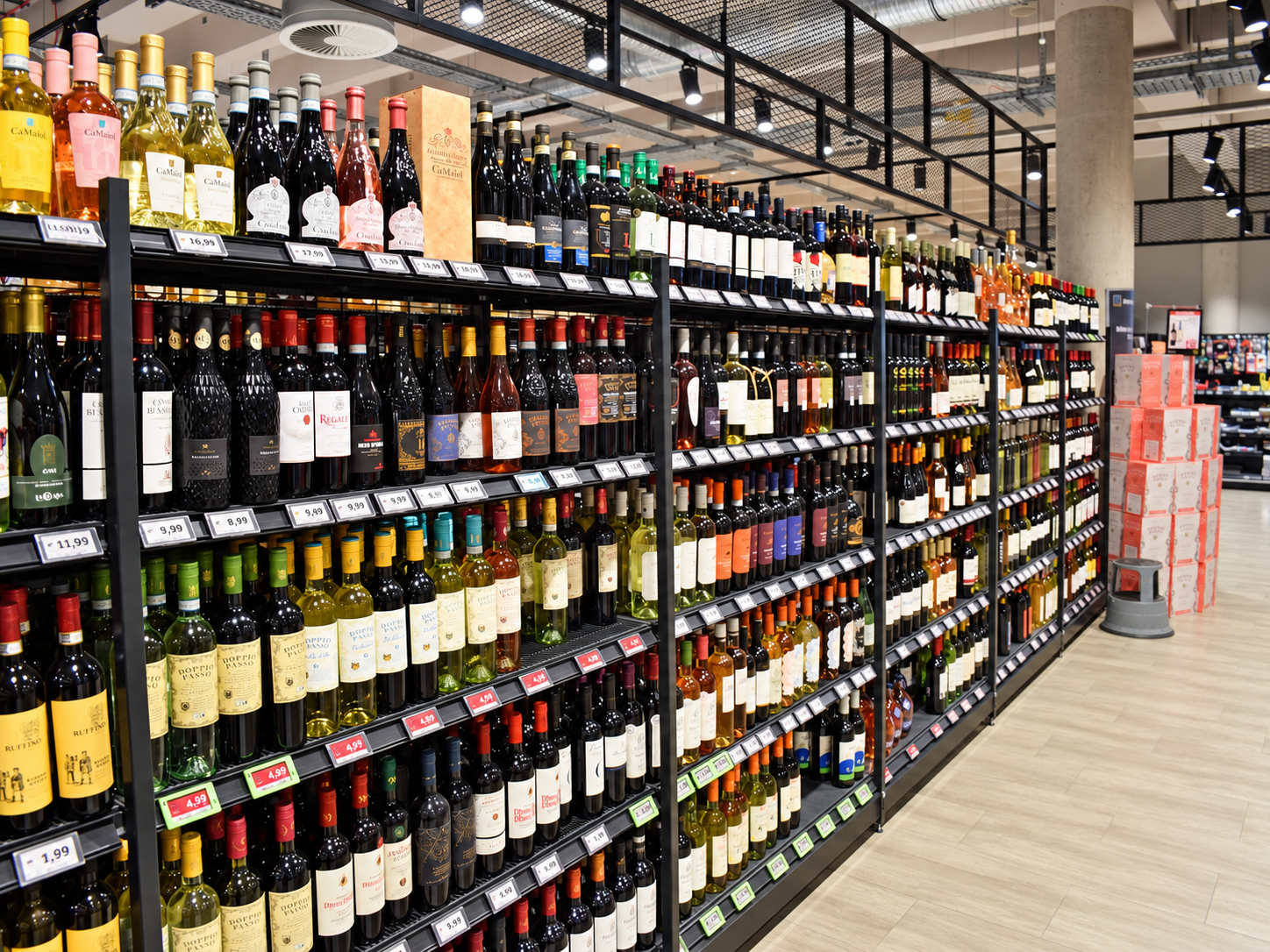 Die Wein & Sekt Abteilung